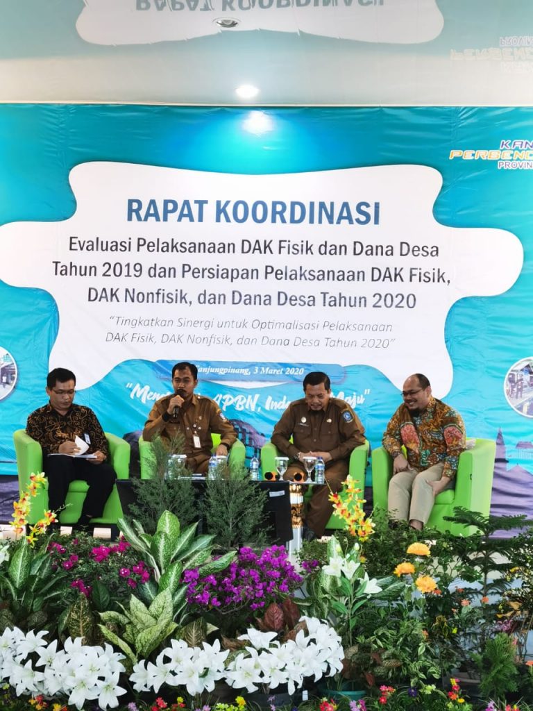 Rapat Koordinasi evaluasi Pelaksanaan DAK Fisik dan Dana Desa Tahun ...